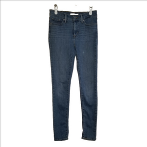 Levi's 311 Skinny Shaping Womens Tapered Leg Blue Jeans Label Reads Size  26